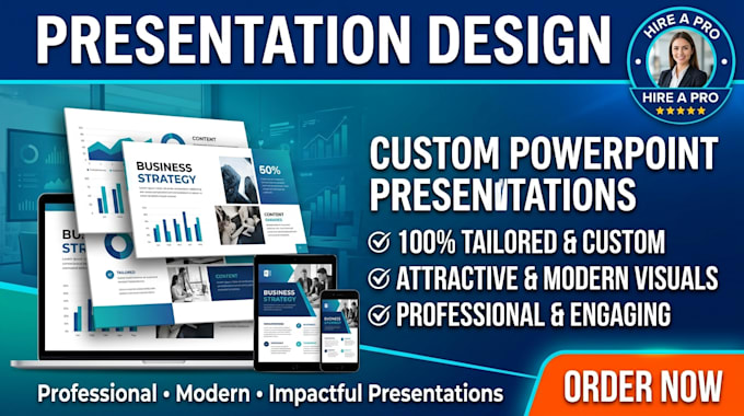 create a professional powerpoint presentation