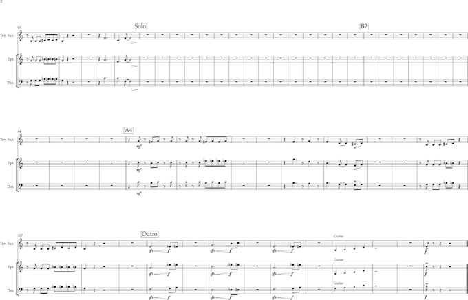 transcribe music to sheet music and create lead sheets using sibelius