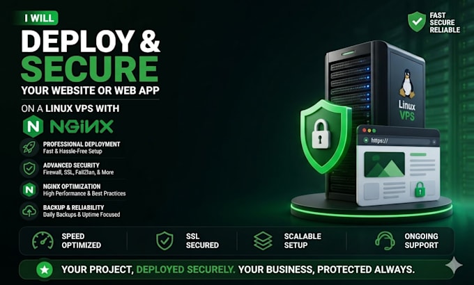 deploy and secure your website or web app on a linux vps with nginx