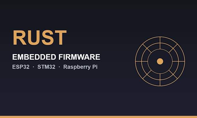 build embedded rust firmware for esp32, stm32 or raspberry pi