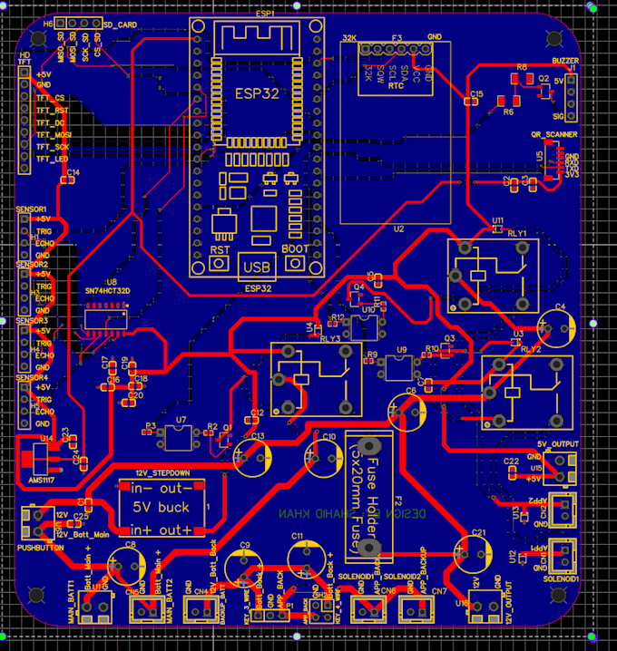 create professional pcb design and schematic