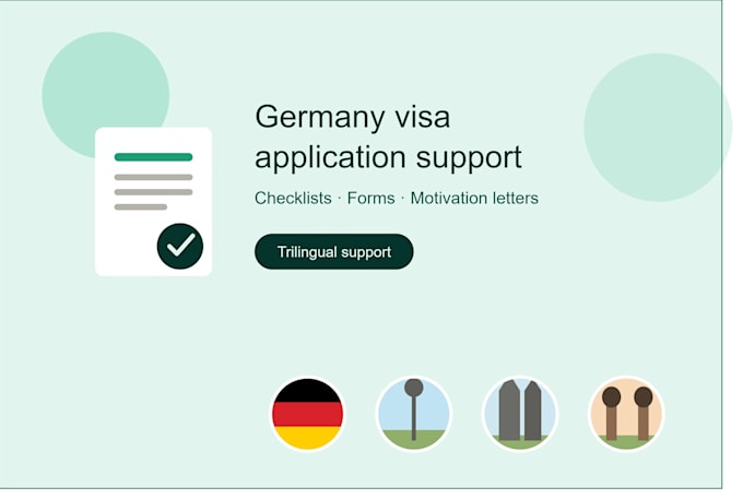 be your coach to get german visa