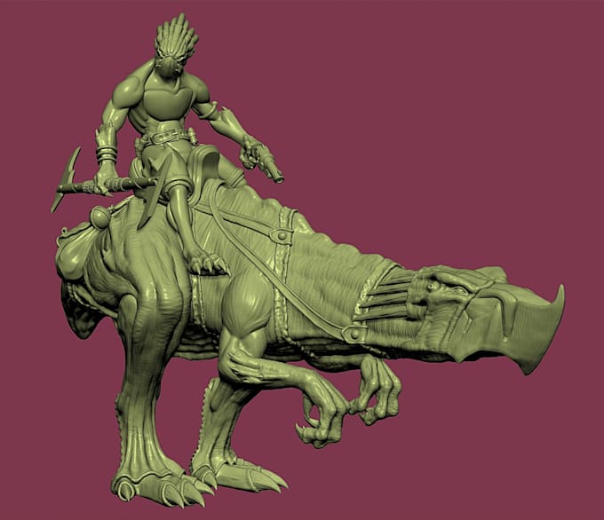 create stunning custom 3d miniature sculptures
