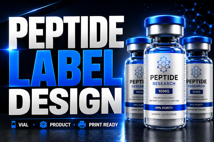 design professional fda compliant peptide labels