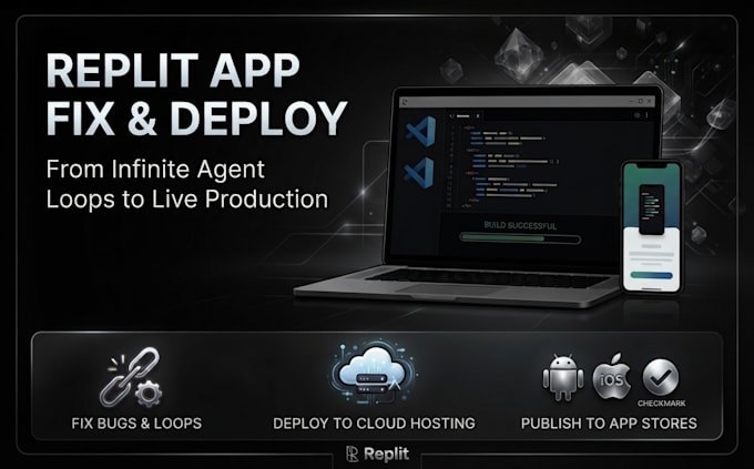 fix replit agent, deploy replit app, upload replit project, fix deployment error