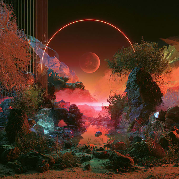 create stunning fantasy album cover artwork