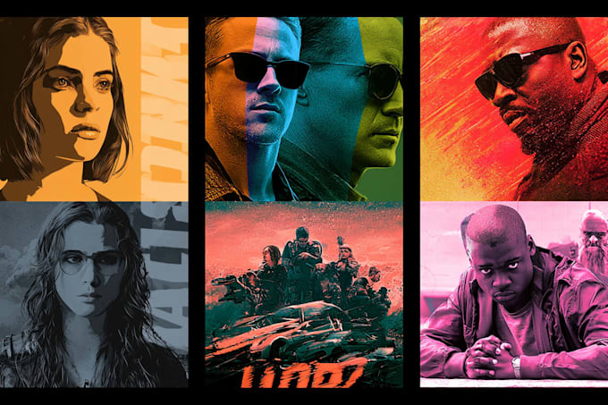design a cinematic movie poster for you