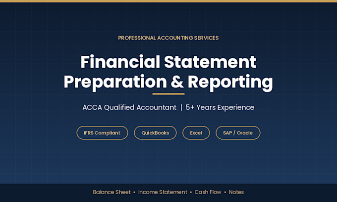 prepare financial statements and reports