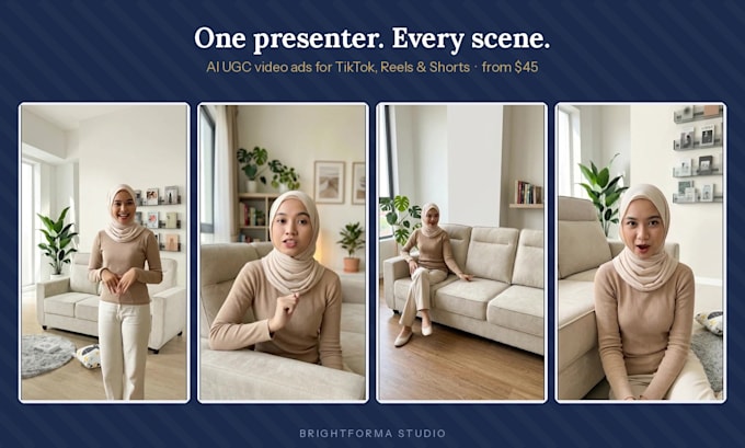 create ai ugc video ads with a consistent presenter for your brand