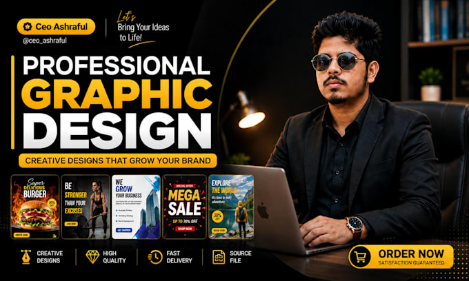 create professional graphics with ai and manual design