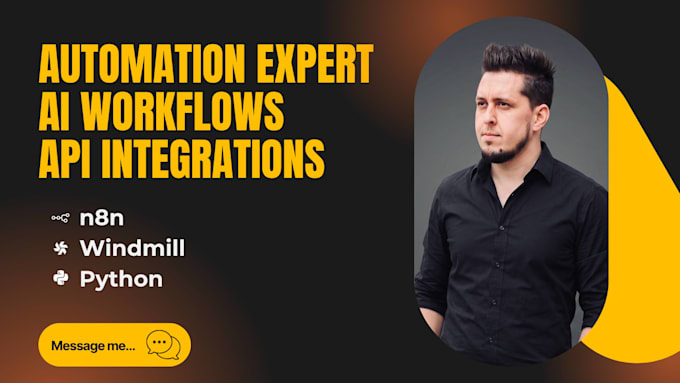build complex automation workflows with n8n, windmill