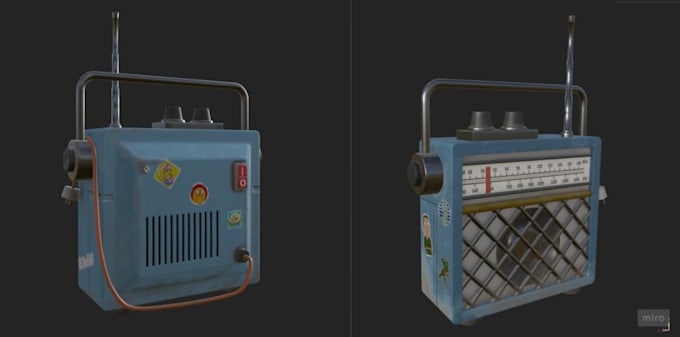 make you 3 low poly models