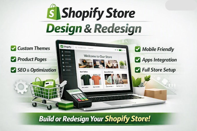 shopify store design and shopify store redesign shopify design as shopify expert