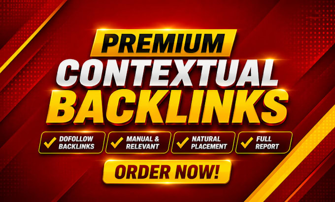 build premium contextual backlinks