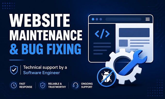 maintain, fix and improve your website