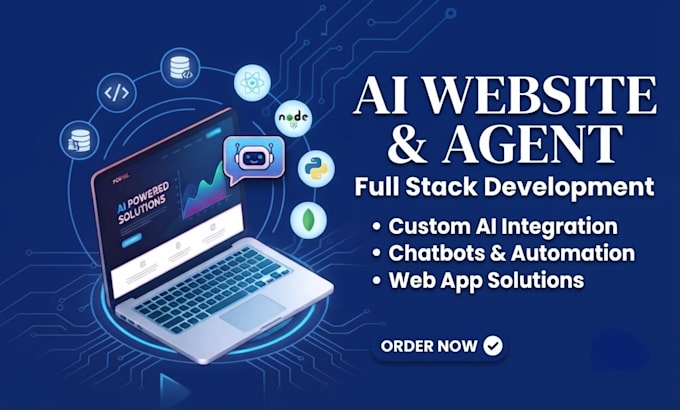 build an ai website, chatbot, or custom ai web app