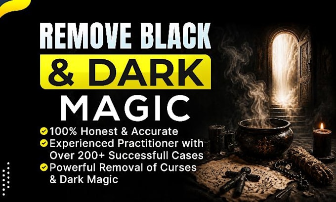 remove black and dark magic