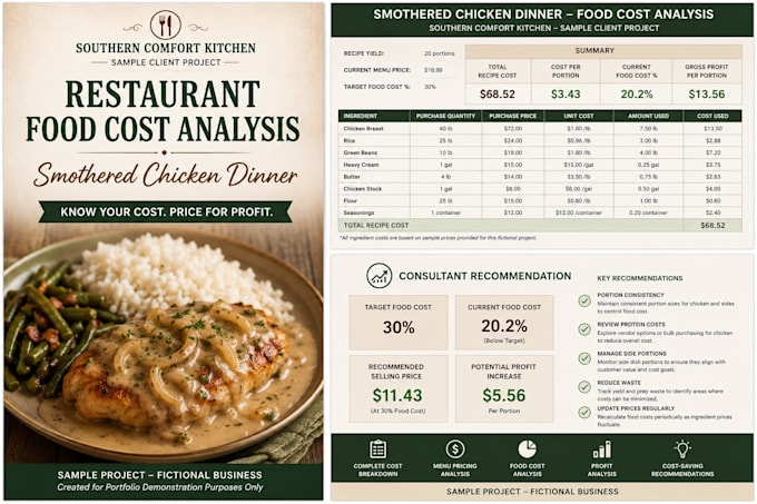 review your restaurant menu and help reduce food costs