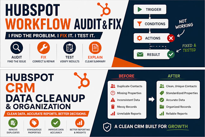 audit and fix your hubspot workflows and automation