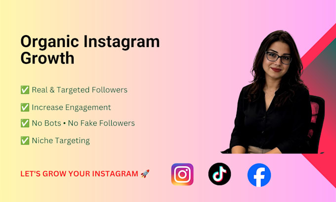 manage instagram and organic growth