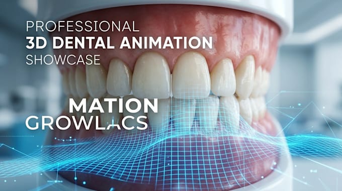 create professional dental animations and 3d dental motion graphics