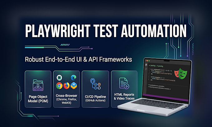 build playwright test automation framework for web application