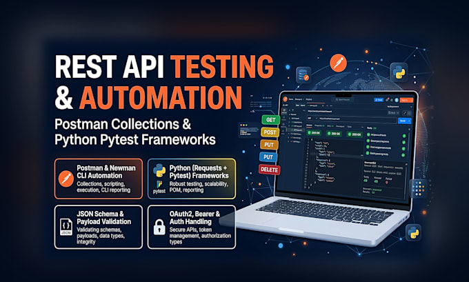 perform rest API testing and automation with postman and python