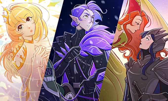 draw and color your character