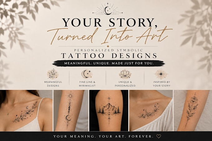 create a personalized symbolic tattoo design