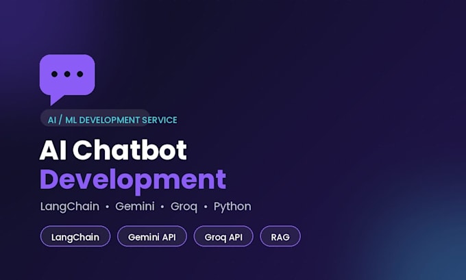 build an ai chatbot using lang chain, gemini, and groq API