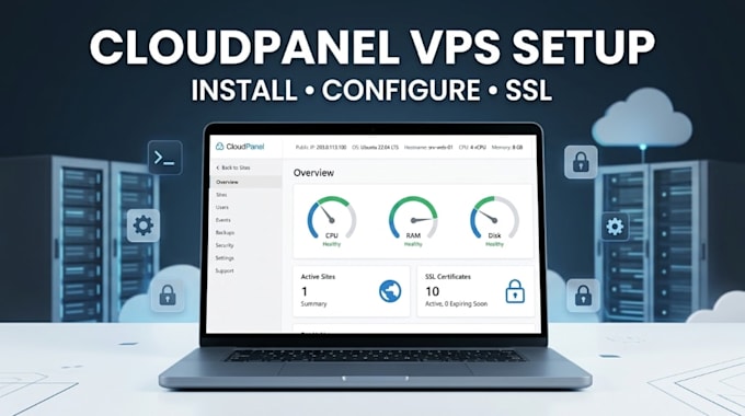 install cloudpanel on your vps server