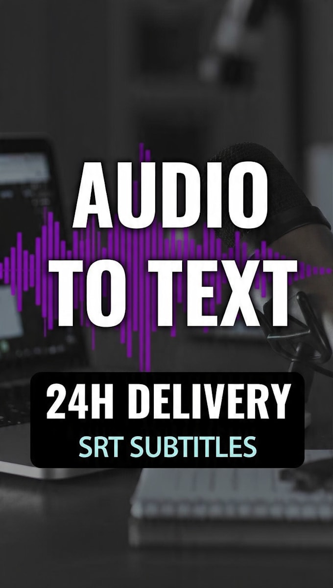 transcribe audio and video to text
