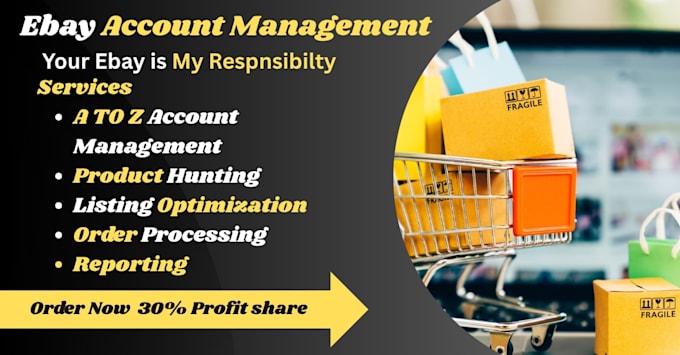 manage your ebay dropshipping on profit share