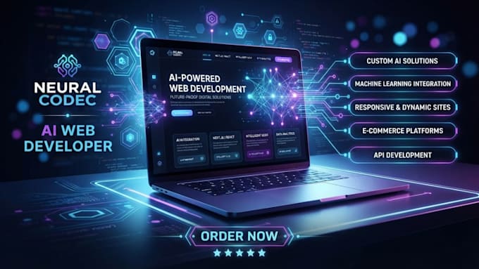 be your frontend and backend developer