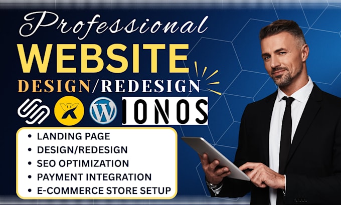 design or redesign ionos website, ionos ecommerce,