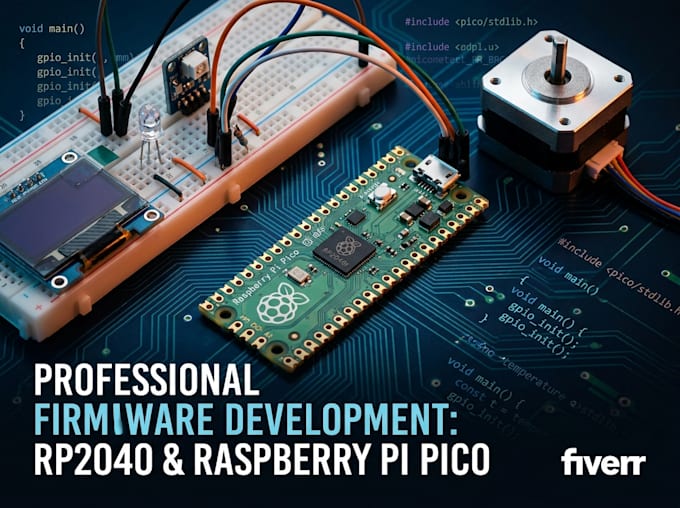 develop embedded firmware for rp2040 and pico