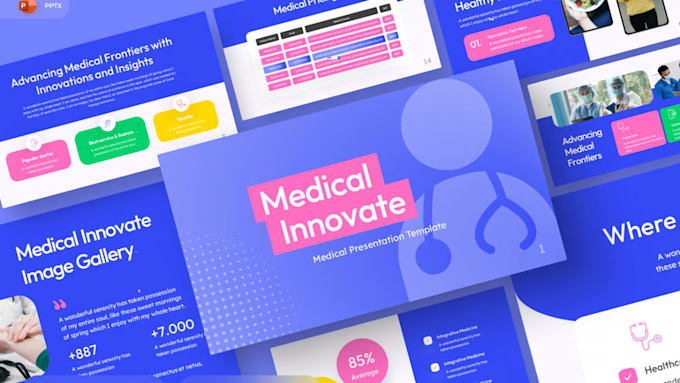 design medical powerpoint presentation for pharma, cme, nursing training slides