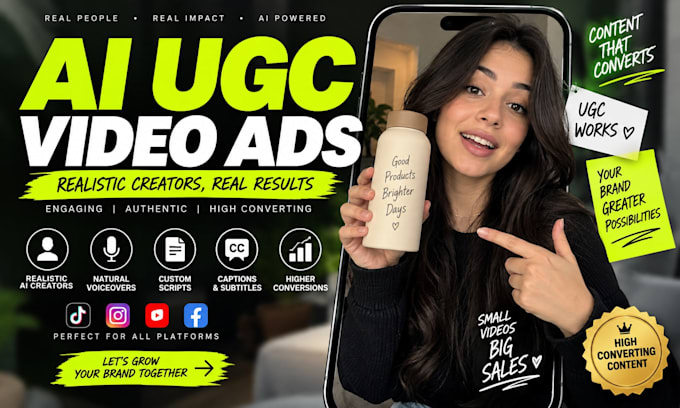 create high converting ai ugc video ads for your brand