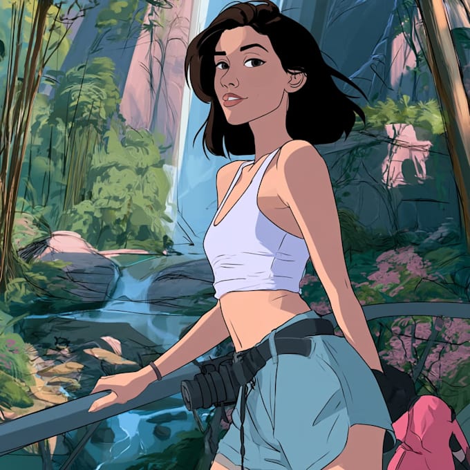 turn yourself into disney cartoon characters