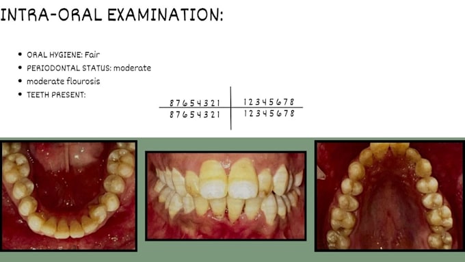 help with dental assignments and presentations