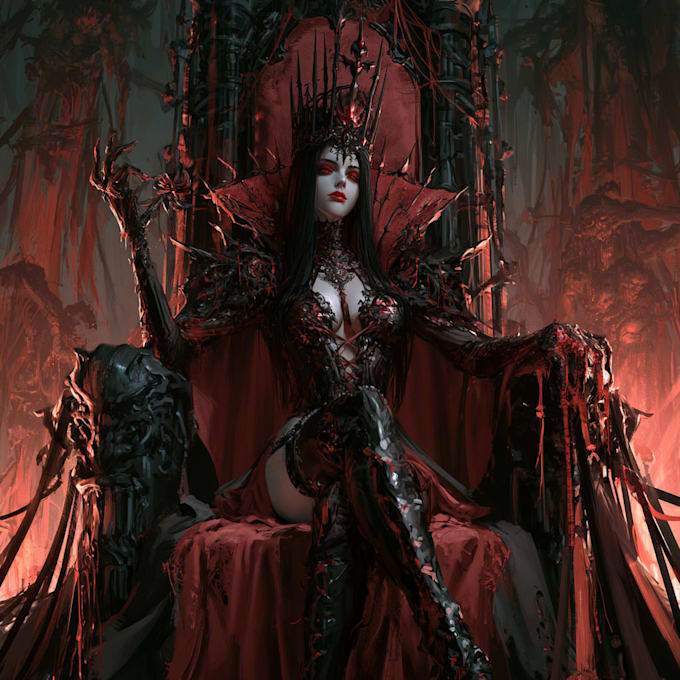 horror vampire lord queen character