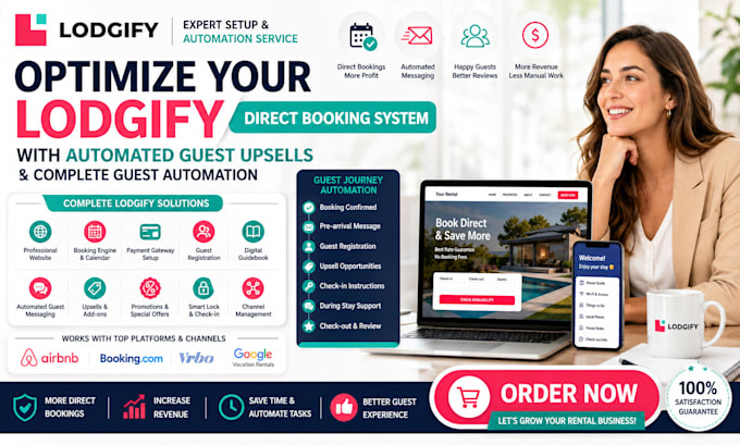optimize your lodgify direct booking system with automated guest upsells guest