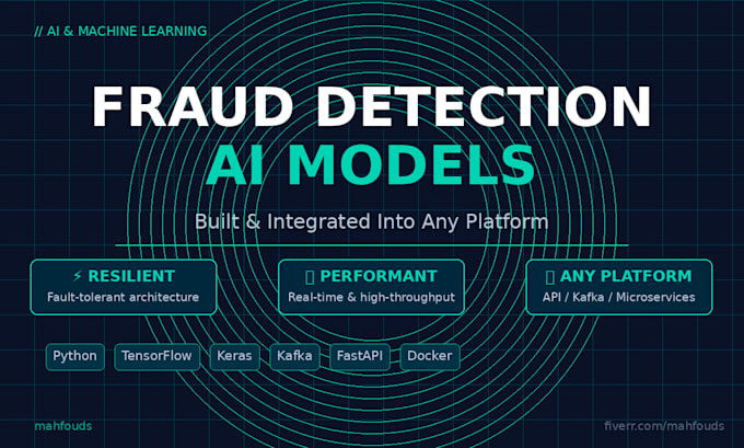 build fraud detection ai models and integrate them into any platform
