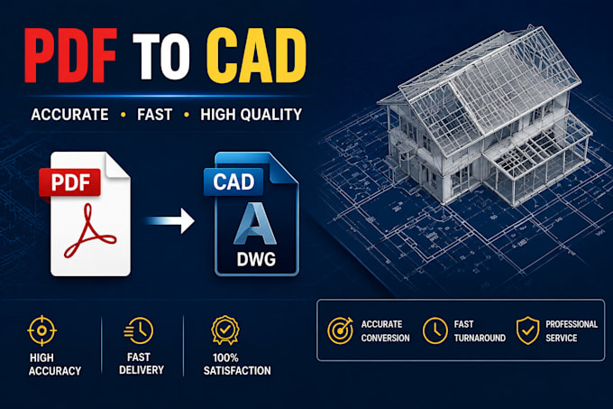 convert pdf to autocad