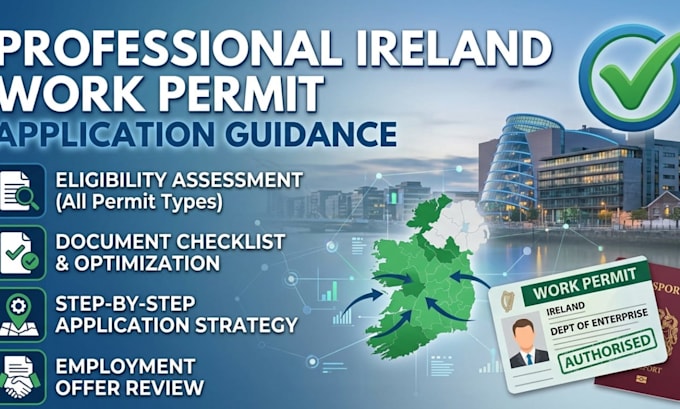 provide professional ireland work permit application guidance