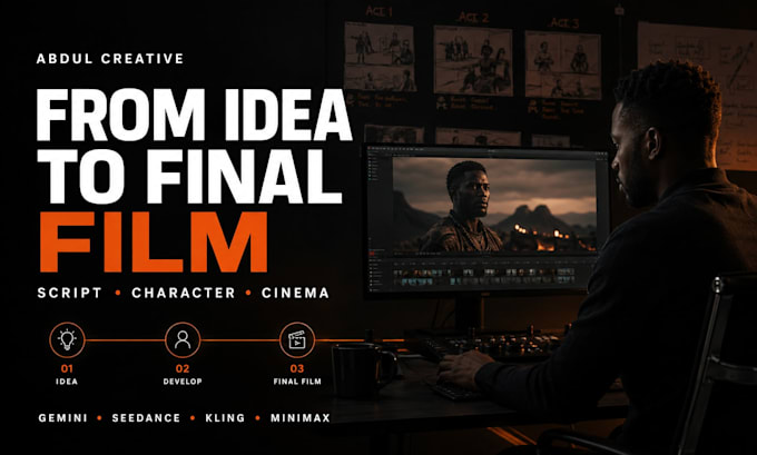 create cinematic ai short film