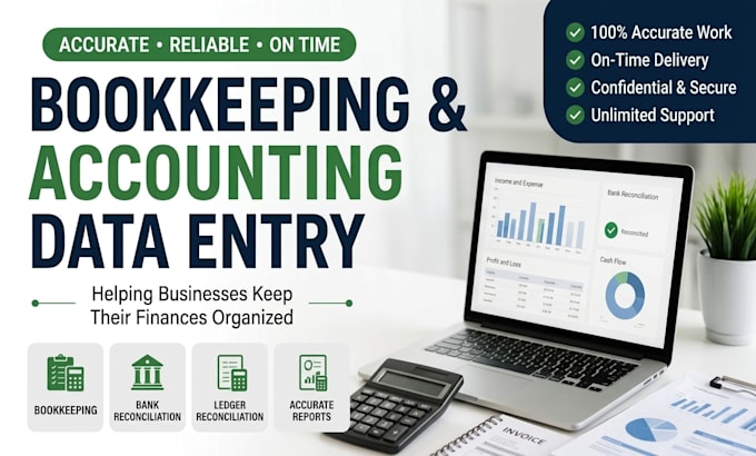 do tally entry, data entry, accounting work