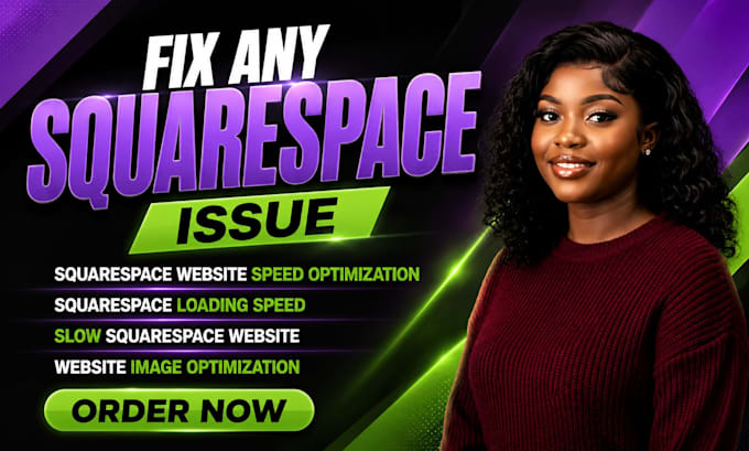 speed up squarespace website, optimize images and fix technical SEO speed