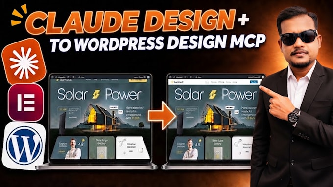 ai clone do clude design to wordpress website