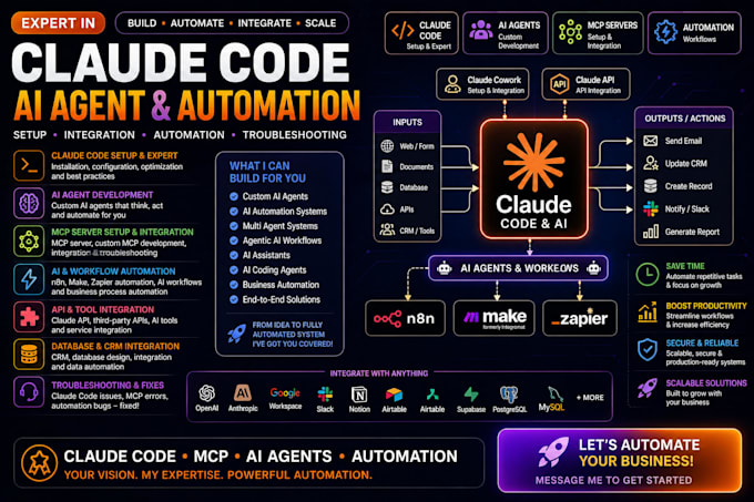claude code setup fix mcp server integration claude cowork ai agent automation